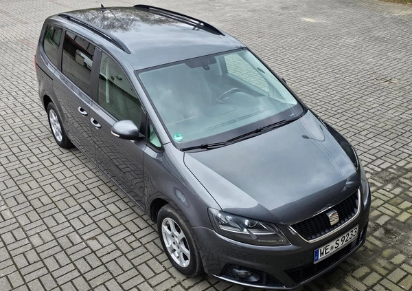 Seat Alhambra cena 39900 przebieg: 212000, rok produkcji 2012 z Mordy małe 742